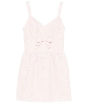 ShuShu/Tong Jurk Met Strikdetail - Roze