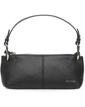 Calvin Klein Logo-Detail Tote Bag - Black