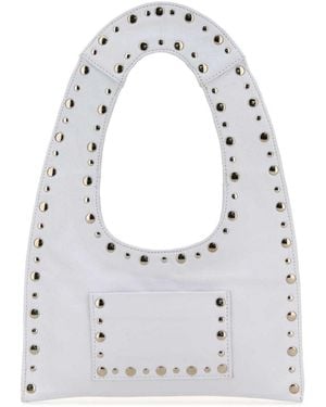 GIMAGUAS Mini Franca Tote Bag - White