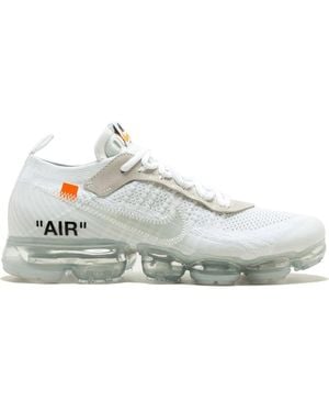 NIKE X OFF-WHITE The 10 Air Vapormax Flyknit Trainers - White