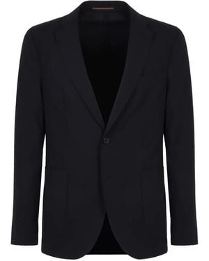 Slowear Button Single-Breasted Jacket - Blue