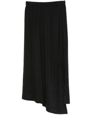 Christian Wijnants Asymmetric Midi Skirt - Black