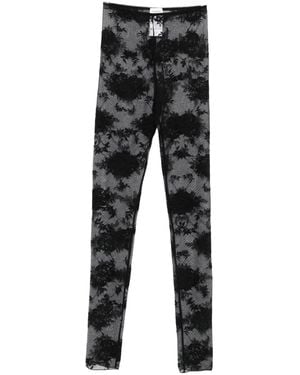 ANDAMANE Lace Leggings - Black