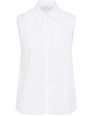 Peserico Sleeveless Blouse - White