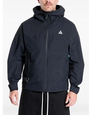 Nike Acg Morpho Storm-Fit Hodded Jacket - Blue