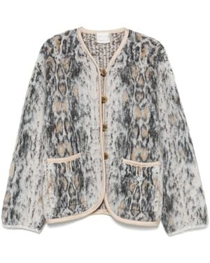 forte_forte Wool Blend Jacket - Grey