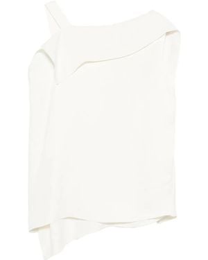 Christian Wijnants Asymmetrical Top - White