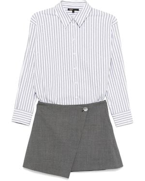 Maje Striped Shirt - White