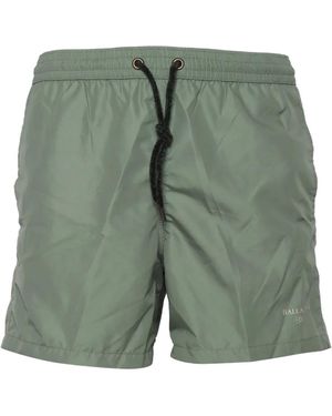 Ballantyne Drawstring Swim Shorts - Green