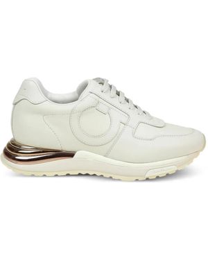 Ferragamo Brooklyn Trainers - White