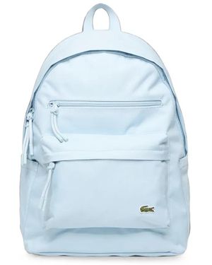 Lacoste Sac À Dos Neocroc À Patch Logo - Blue