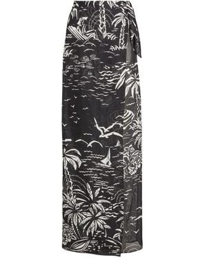 Ralph Lauren Print-Design Pants - Gray