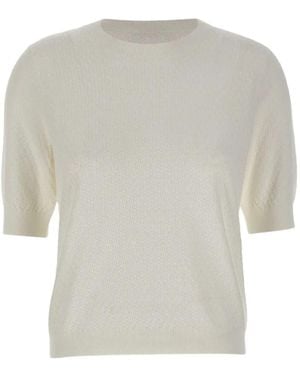 Kangra T-Shirt À Design Tressé - White