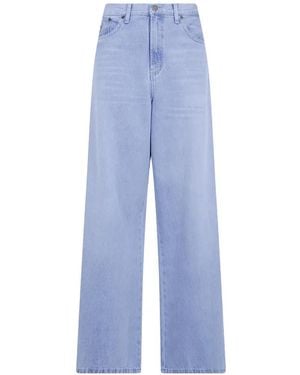Lois Marlene Wide-Leg Jeans - Blue