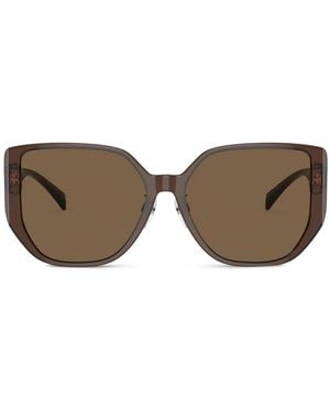Versace Square Frame Sunglasses - Brown