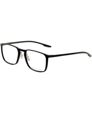 Porsche Design Rectangle-Frame Glasses - White
