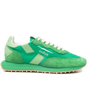 GHŌUD Rush Low-Top Lace-Up Trainers - Green