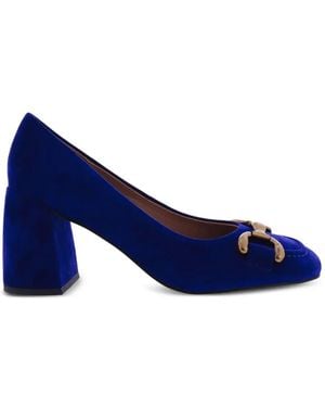 Bibi Lou Amber Pumps Aus Wildleder - Blau
