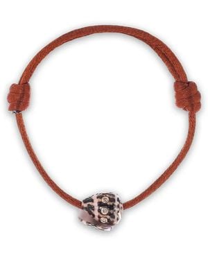 Dezso by Sara Beltran X Sara Beltran Diamond And Conus Shell Bracelet - White