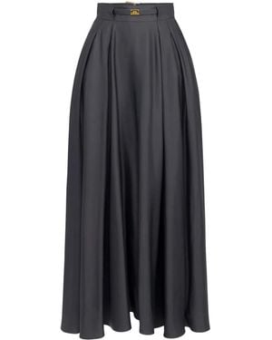 Elisabetta Franchi Circle スカート - ブルー