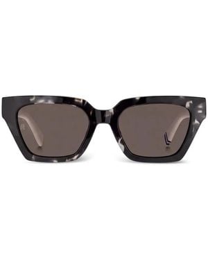 Tommy Hilfiger Tortoiseshell-Pattern Sunglasses - Grey