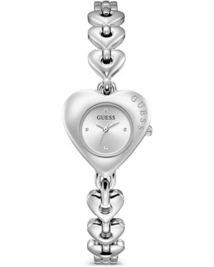 Guess Orologio Valerie Heart 28Mm - Bianco