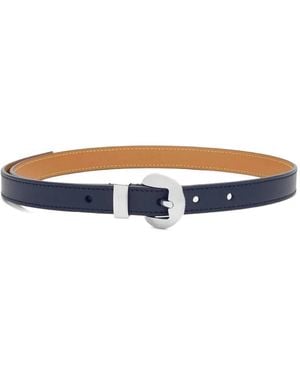 Loewe Pebble Leather Belt - White