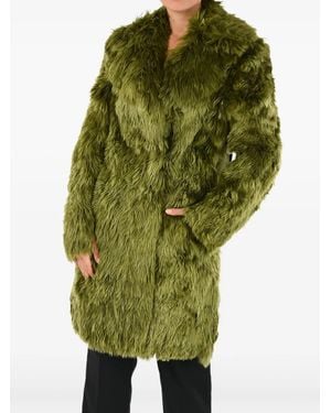 Maison Margiela Wide-Lapels Coat - Green