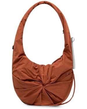 Côte&Ciel Po Ruched Knotted Tote Bag - White