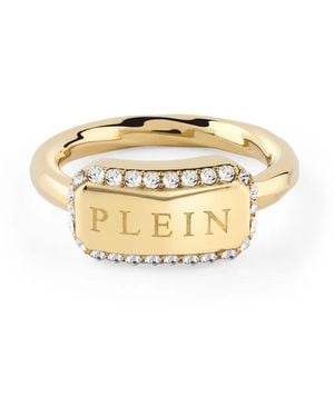 Philipp Plein Plein Tag Ring - Metallic