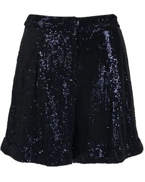 Twp Midnight Sequin Trousers - Blue