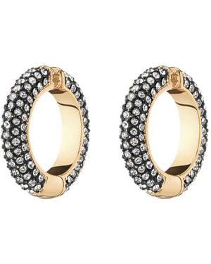 DEMARSON New York Crystal Pavé Lili Earring Cuffs - Metallic