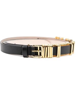 DEHANCHE Richa Leather Belt - White