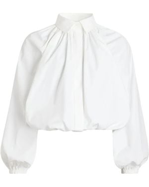Patou Poplin Blouse - White