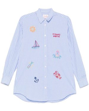 Mc2 Saint Barth Brigitte Shirt - Blue