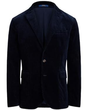 Polo Ralph Lauren Corduroy-Textured Blazer - Blue
