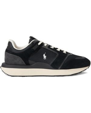 Polo Ralph Lauren Lace-Up Trainers - Black
