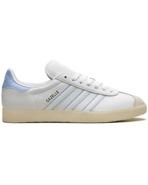 adidas Gazelle Leather Trainers - White