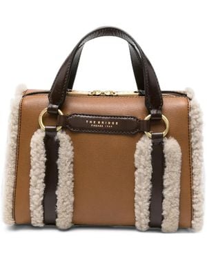 The Bridge Borsa Tote Con Bordo - Marrone
