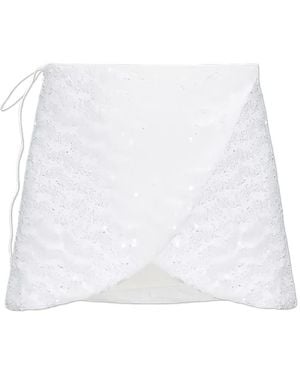 Oséree Pareo Con Lentejuelas - Blanco