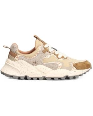 Flower Mountain Rulis Low-Top Sneakers - White