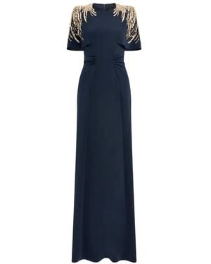 Jenny Packham Petal Gown - Blue