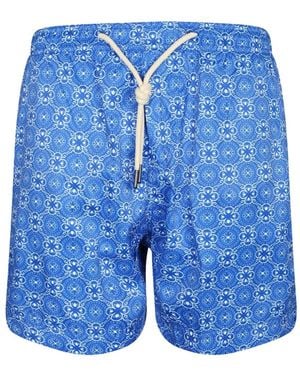 Peninsula Forte Dei Marmi Drawstring Swim Shorts - Blue