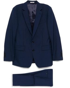 Fursac Single-Breasted Suit - Blue