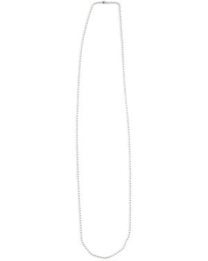 Chrome Hearts Ball-Chain Necklace - White
