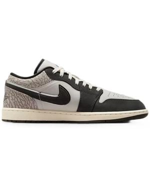 Nike Air 1 Low Se Elephant-Print Trainers - White