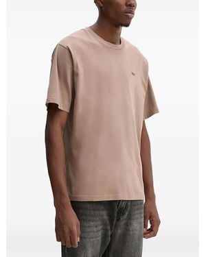 Won Hundred Logo-Detail T-Shirt - Natural