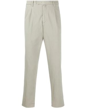 Dell'Oglio Slim Fit Chino Pants - Gray
