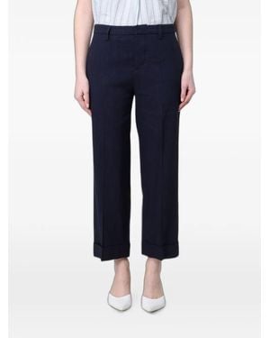 Tela Andrew Cropped Trousers - Blue
