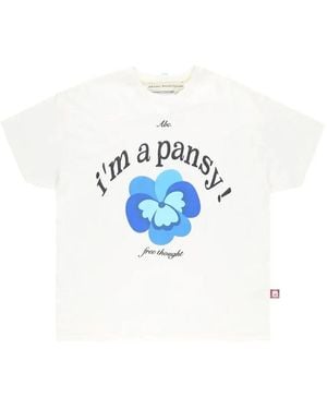 Advisory Board Crystals Pansy T-Shirt - Blau